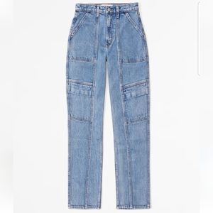 Abercrombie & Fitch 90s high waisted